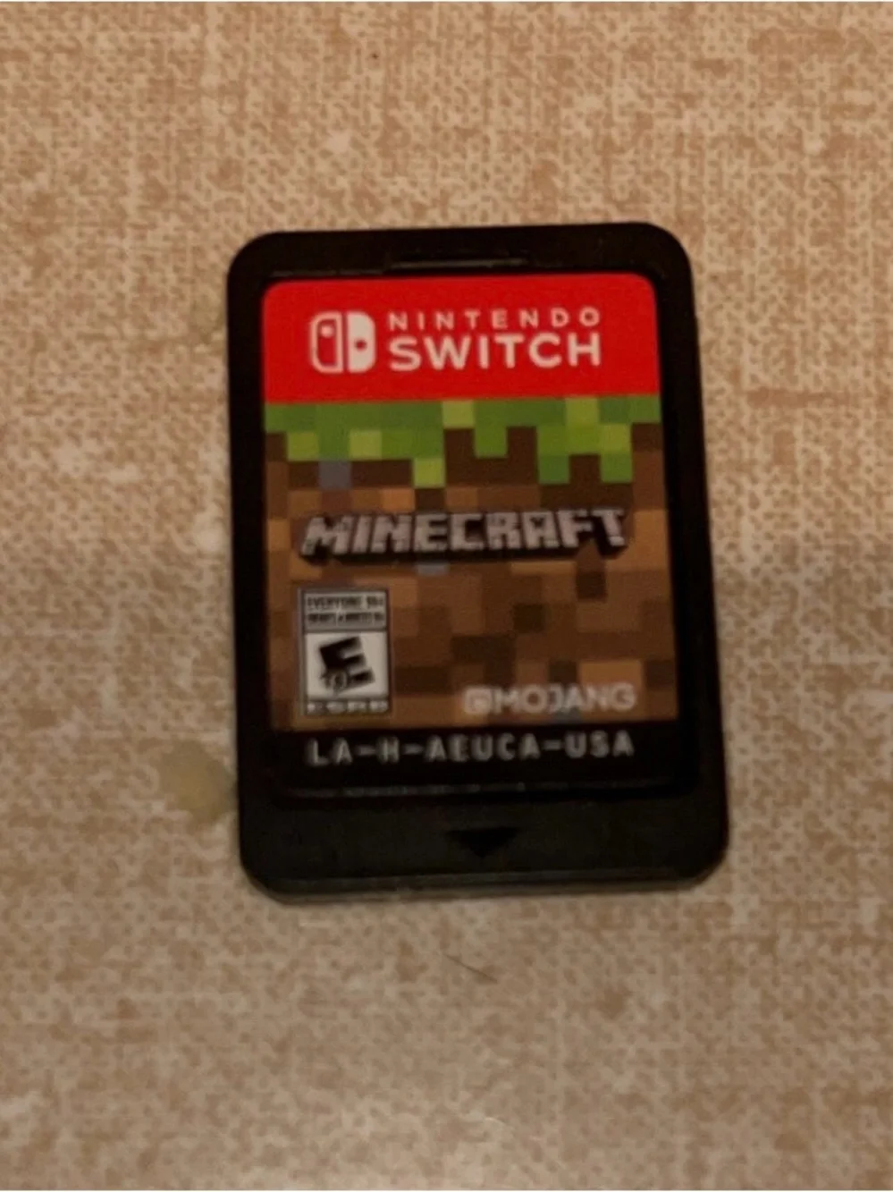 Minecraft Nintendo Switch.